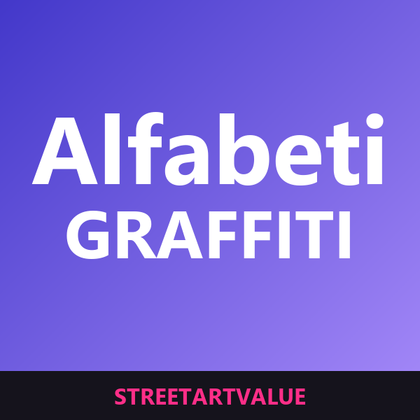 Alfabeti graffiti su Amazon