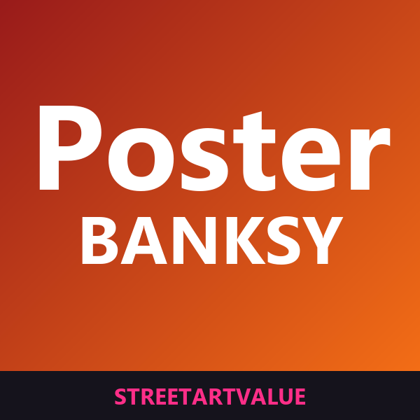 Poster e quadri Banksy su Amazon