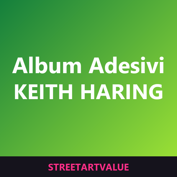 Album di adesivi Keith Haring Album di adesivi Keith Haring: libri e materiali di street art su Amazon