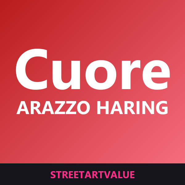 Arazzi cuore Haring Arazzi cuore Haring: libri e materiali di street art su Amazon