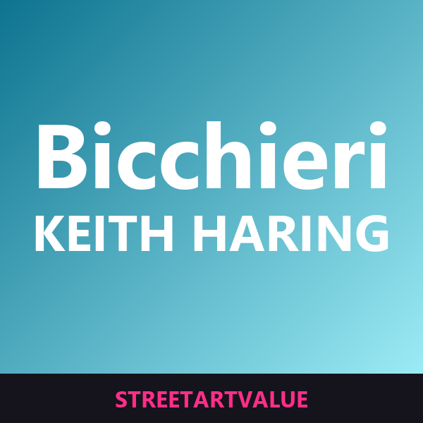 Bicchieri Keith Haring su Amazon