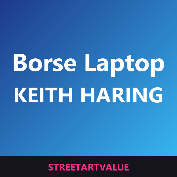 Borse porta PC Keith Haring su Amazon