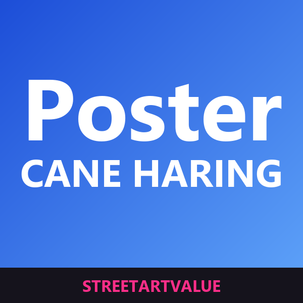 Poster cane Keith Haring Poster cane Keith Haring: libri e materiali di street art su Amazon