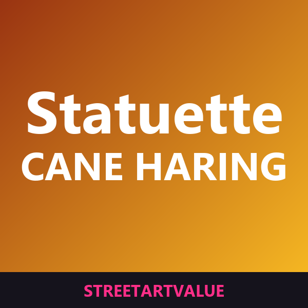 Statuette cane Keith Haring Statuette cane Keith Haring: libri e materiali di street art su Amazon