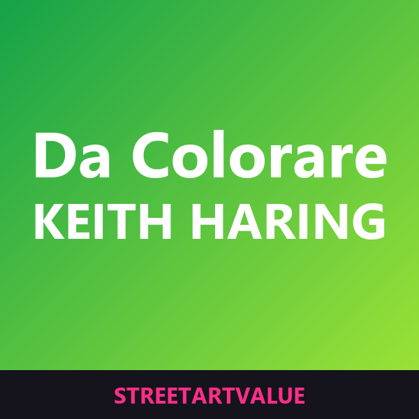 Libri da colorare Keith Haring Libri da colorare Keith Haring: libri e materiali di street art su Amazon