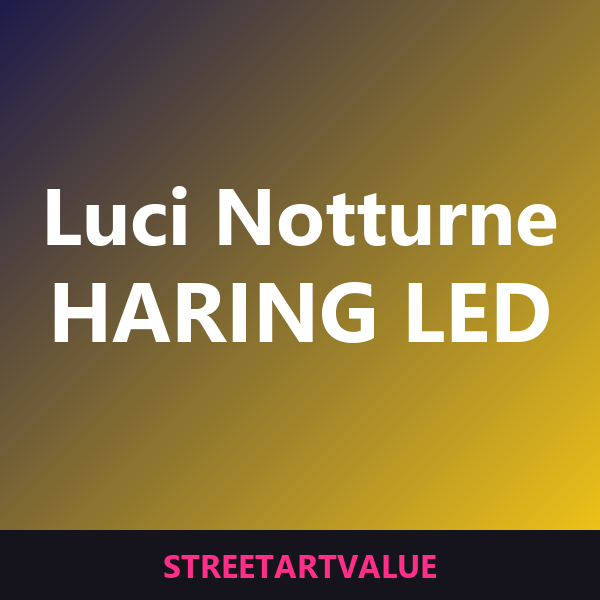 Lucine notturne Keith Haring Lucine notturne Keith Haring: libri e materiali di street art su Amazon