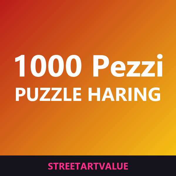 Puzzle Haring da 1000 pezzi su Amazon