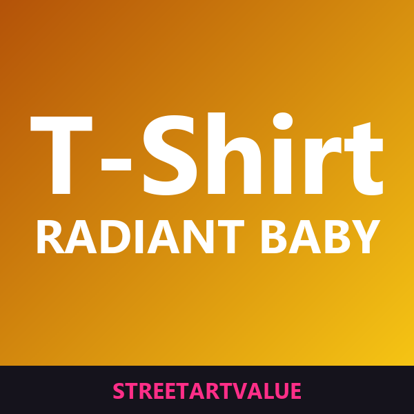 T-shirt Radiant Baby T-shirt Radiant Baby: libri e materiali di street art su Amazon