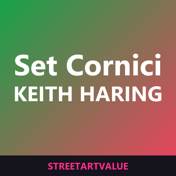 Set di 3 quadri Haring con cornice Set di 3 quadri Haring con cornice: libri e materiali di street art su Amazon