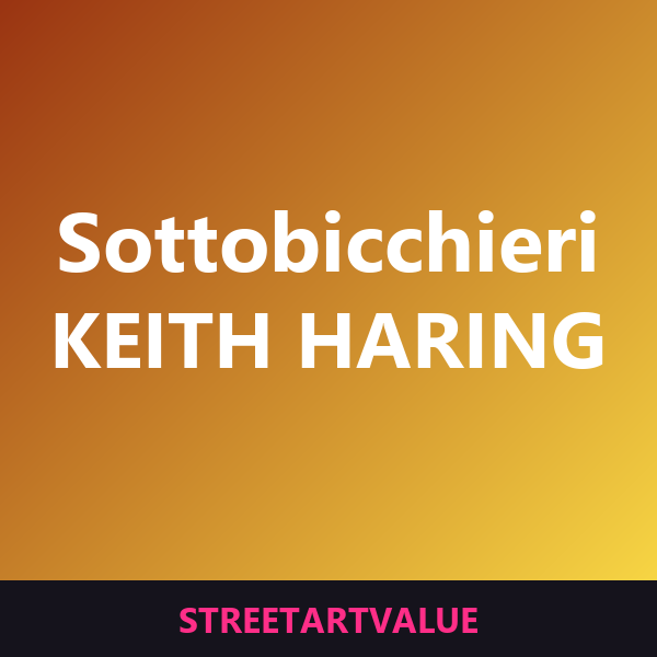 Sottobicchieri Keith Haring su Amazon