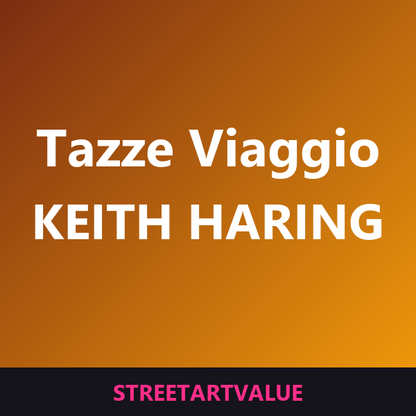 Tazze da viaggio Keith Haring su Amazon