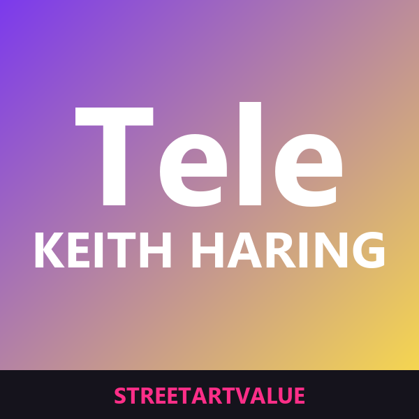 Tele Haring con cornice Tele Haring con cornice: libri e materiali di street art su Amazon