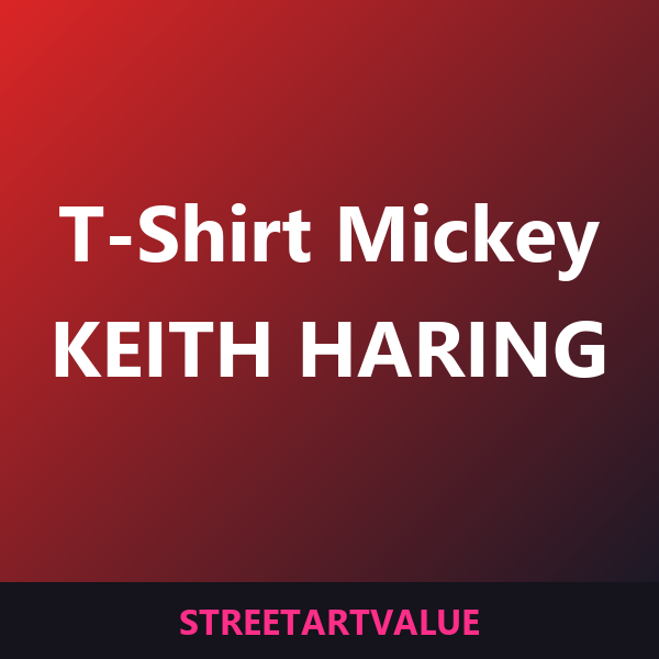 T-shirt Topolino Keith Haring su Amazon