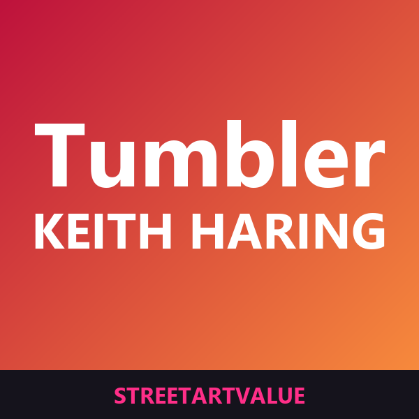 Tumbler Keith Haring su Amazon