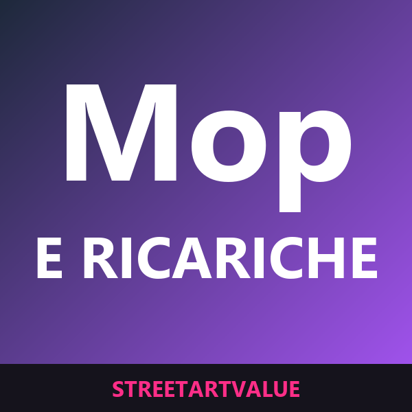 Mop e inchiostro di ricarica su Amazon
