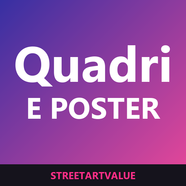 Quadri e poster graffiti su Amazon