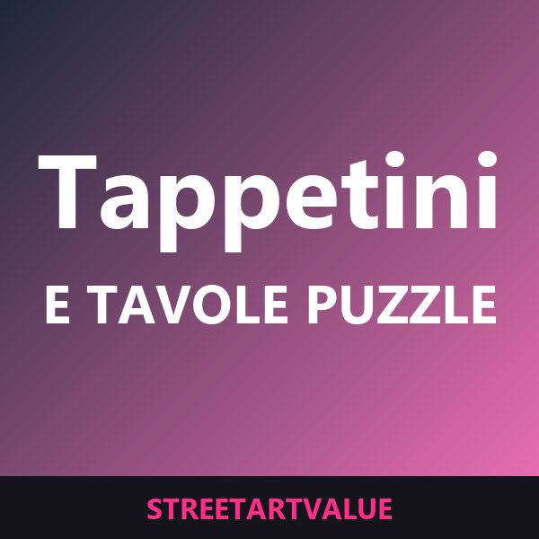 Tappetini e tavole per puzzle su Amazon