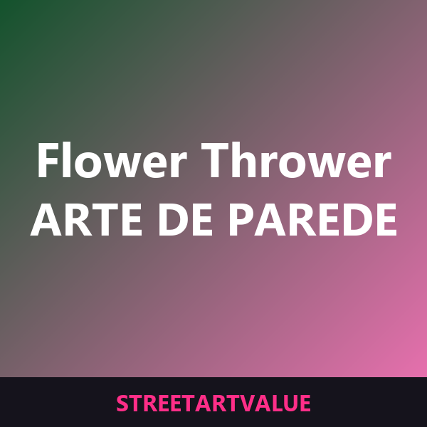 Quadro Flower Thrower na Amazon