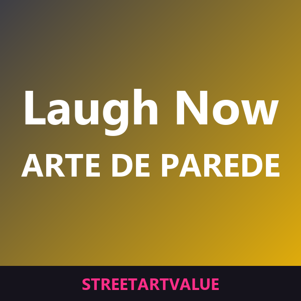 Quadro do macaco Laugh Now na Amazon