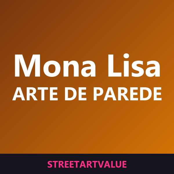 Quadro Mona Lisa de Banksy na Amazon