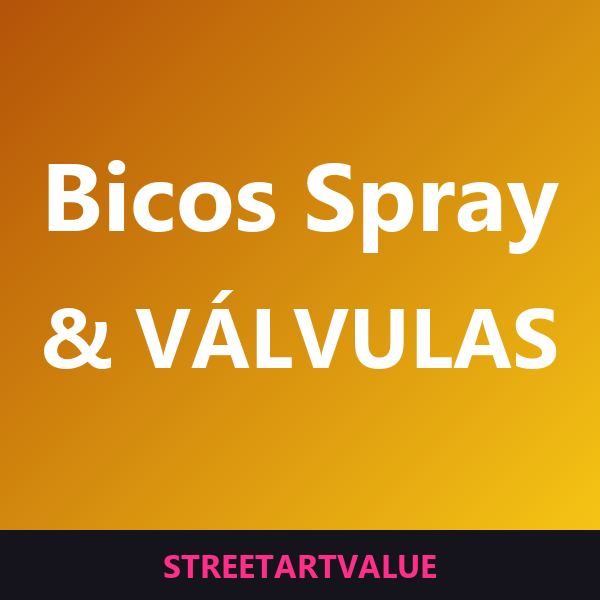 Bicos e válvulas para spray na Amazon