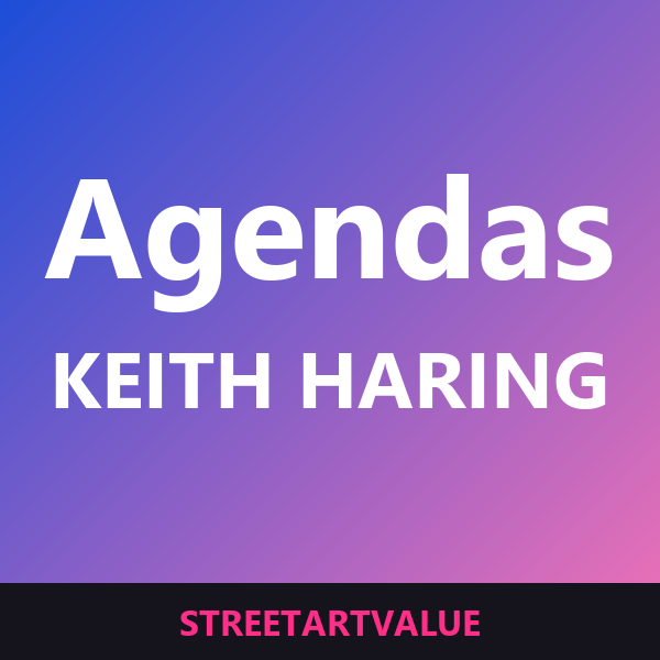 Agendas e diários Keith Haring na Amazon
