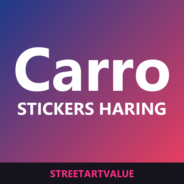Autocolantes para carro Keith Haring na Amazon