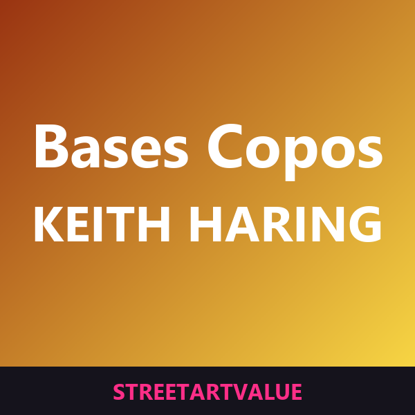 Bases para copos Keith Haring na Amazon