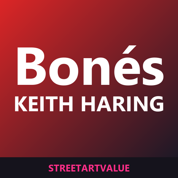 Bonés de basebol Keith Haring na Amazon