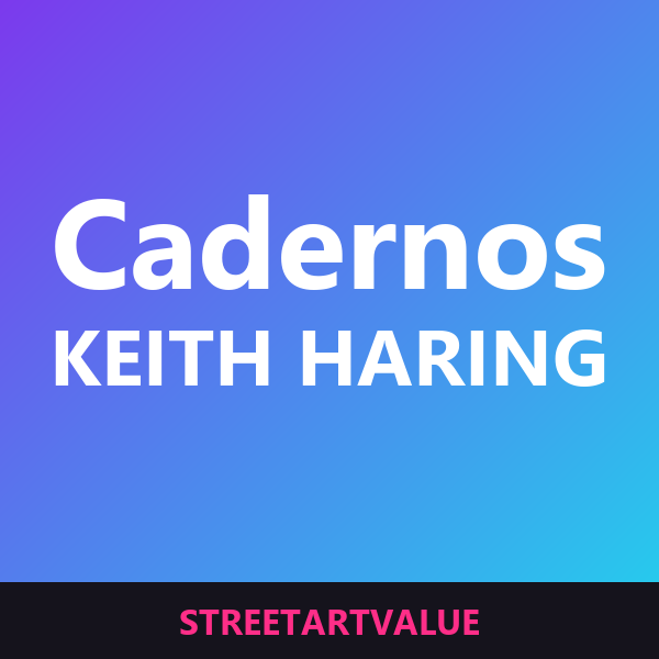 Cadernos Keith Haring na Amazon