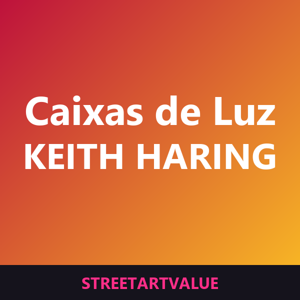 Caixas de luz Keith Haring na Amazon