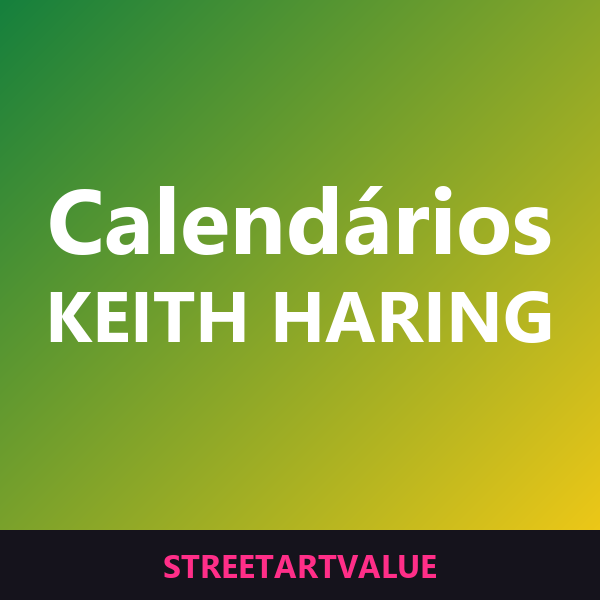 Calendários Keith Haring na Amazon