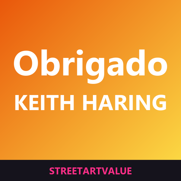Cartões de agradecimento Keith Haring na Amazon