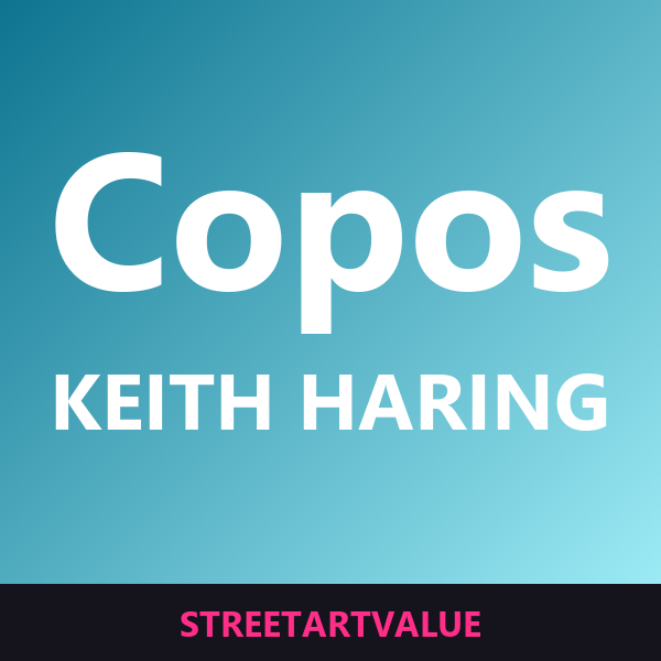 Copos de vidro Keith Haring na Amazon