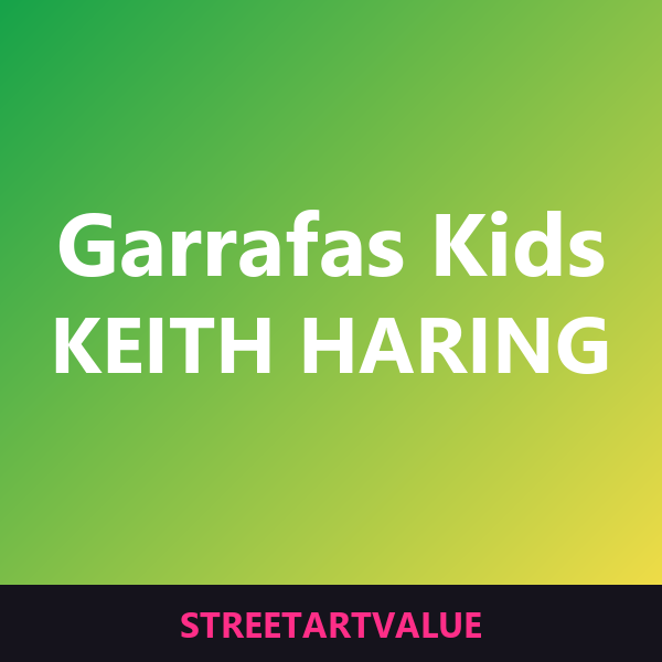 Garrafas Keith Haring para crianças na Amazon
