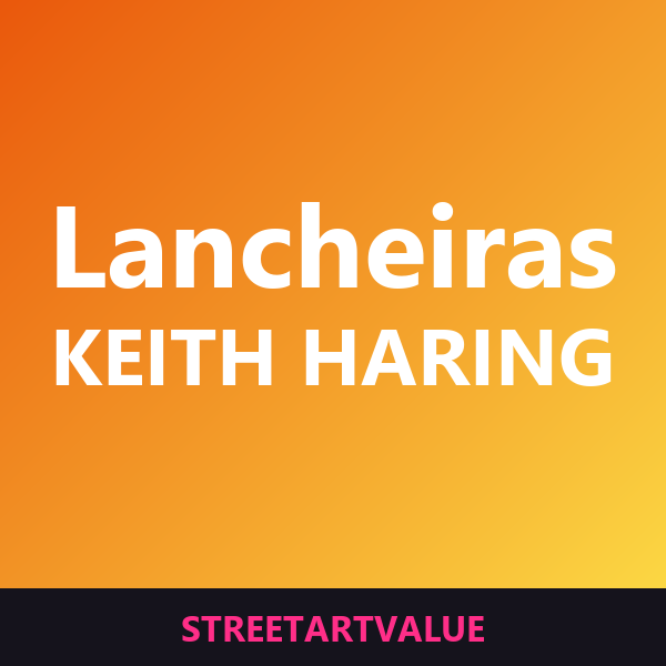 Lancheiras Keith Haring na Amazon