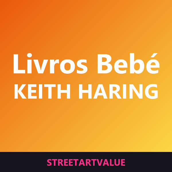 Livros para bebés Keith Haring na Amazon