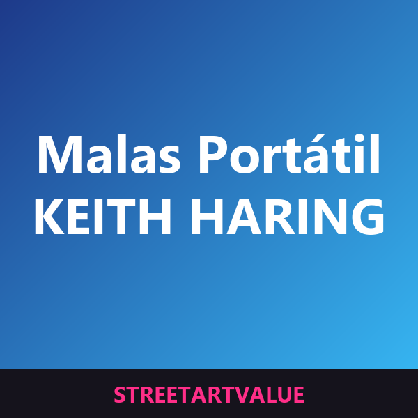 Malas para portátil Keith Haring na Amazon