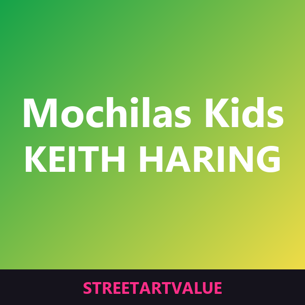 Mochilas Keith Haring para crianças na Amazon
