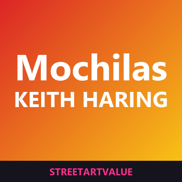 Mochilas Keith Haring na Amazon