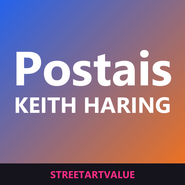 Postais Keith Haring na Amazon