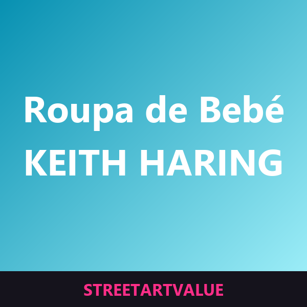 Roupa de bebé Keith Haring na Amazon