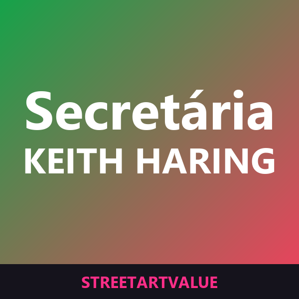 Tapetes de secretária Keith Haring na Amazon