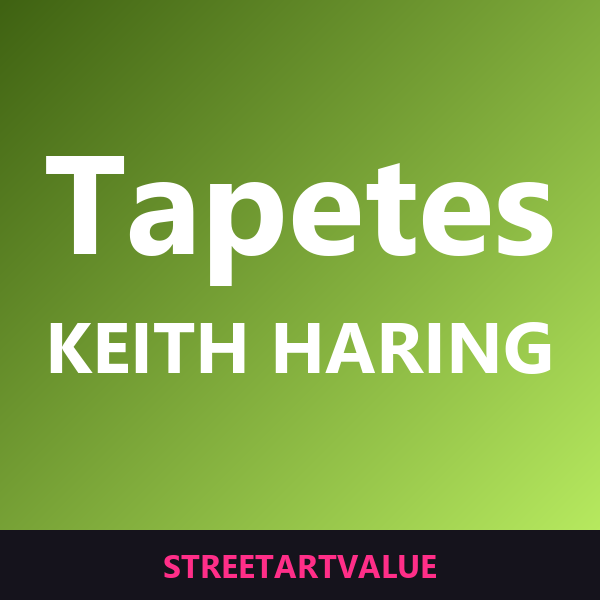 Tapetes Keith Haring na Amazon