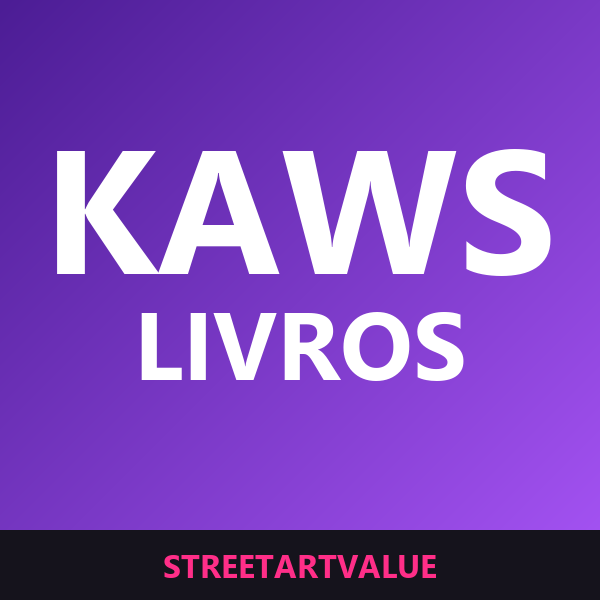 Livros sobre KAWS na Amazon