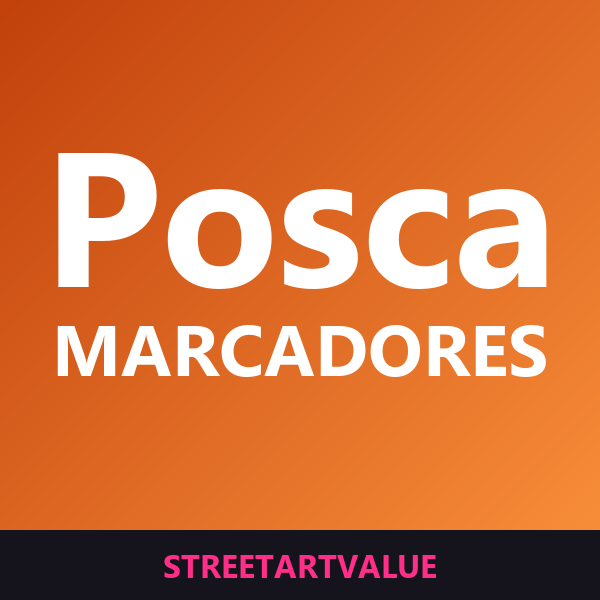 Marcadores de tinta Posca na Amazon
