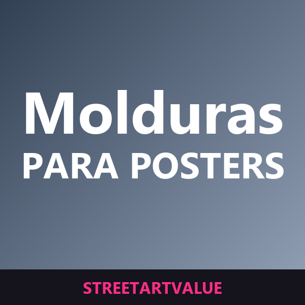Molduras para posters na Amazon