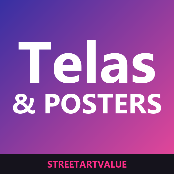 Telas e posters de graffiti na Amazon