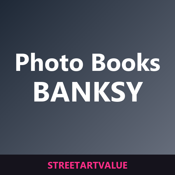 Banksy photo books on Amazon