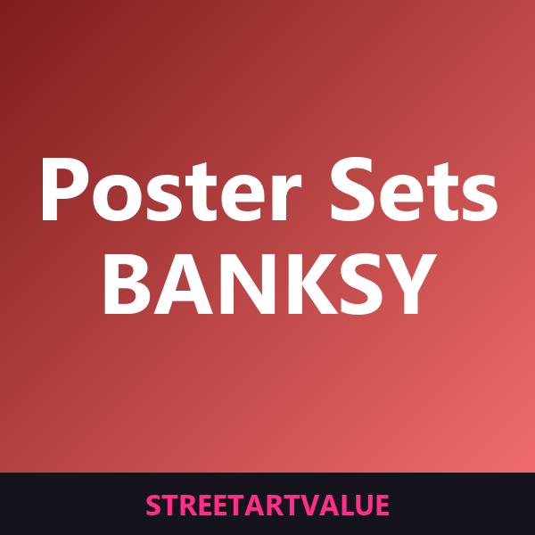 Banksy poster sets on Amazon